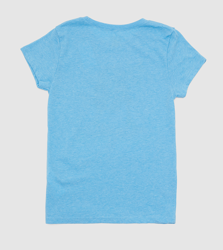 Girl's Power Graphic Printed Casual T-Shirt