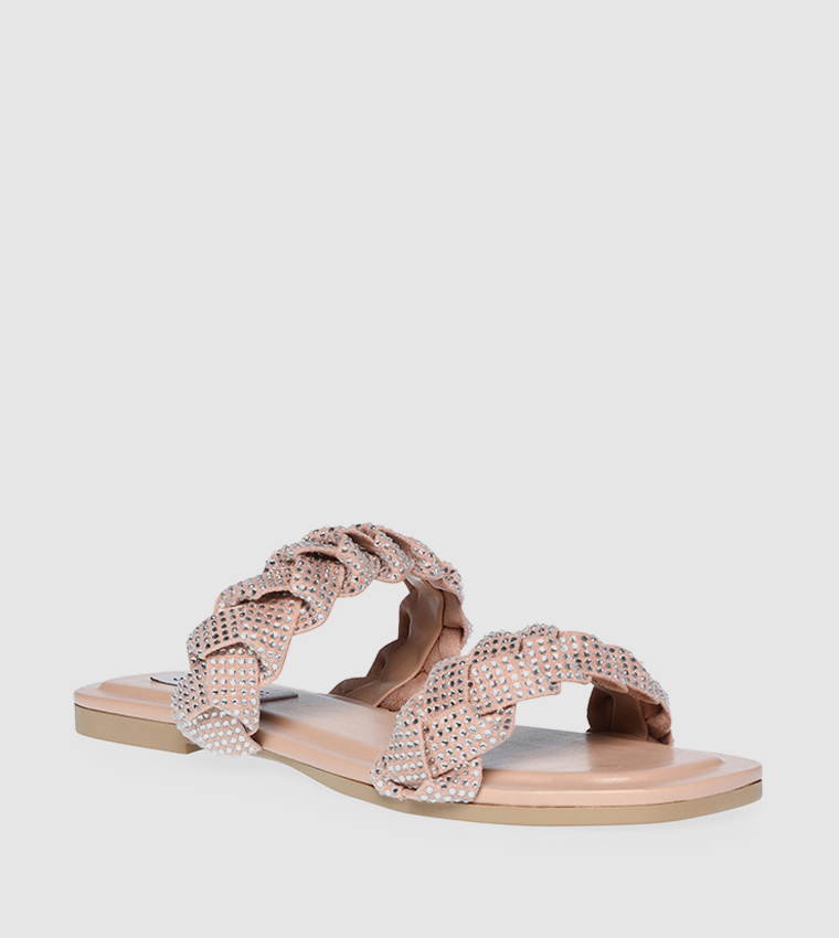 Steve Madden  Flat Sandals - Pink Flat Sandals