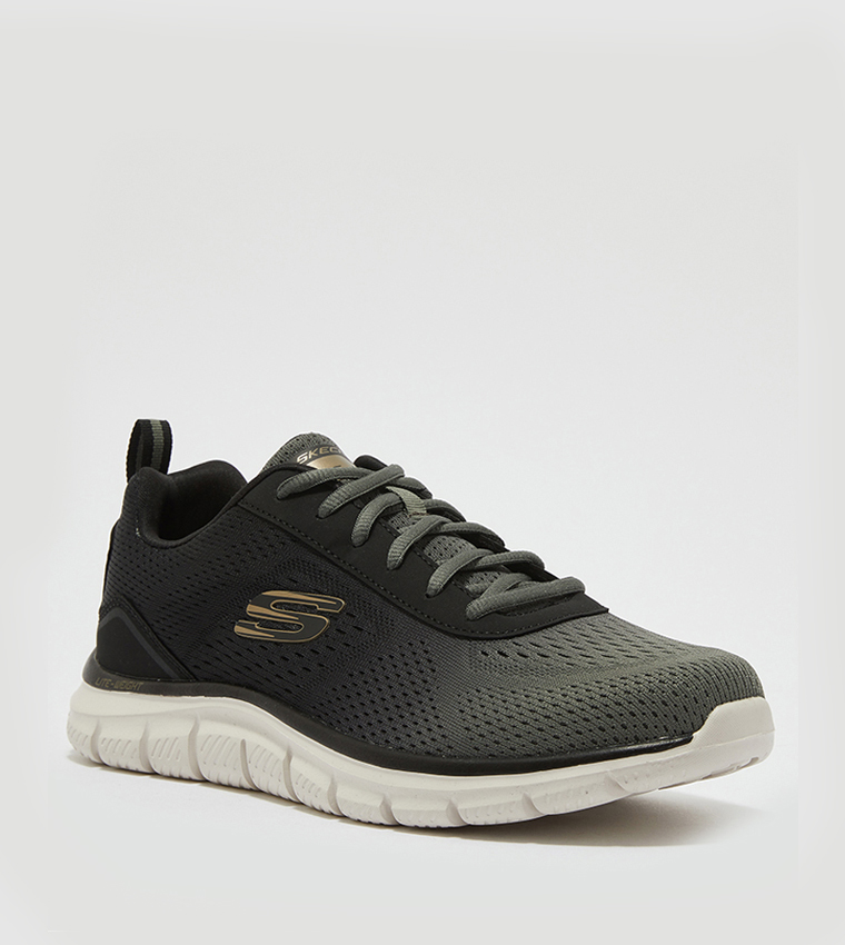 Track Mid Top Sneakers