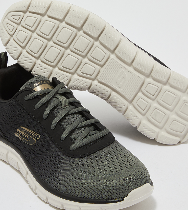 Track Mid Top Sneakers