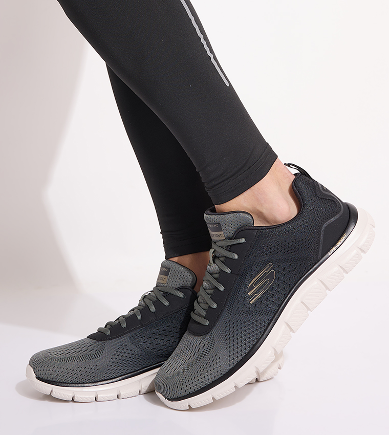 Track Mid Top Sneakers