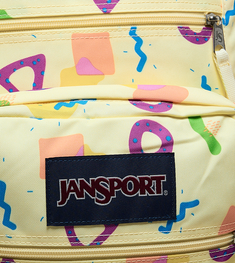 Printed Front Pocket Backpack