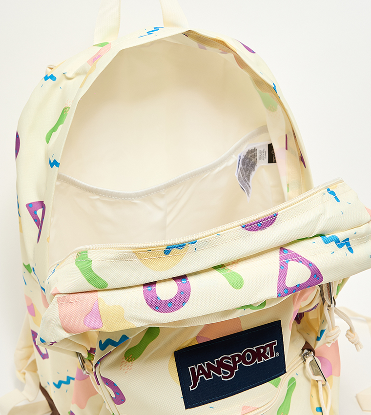 Printed Front Pocket Backpack