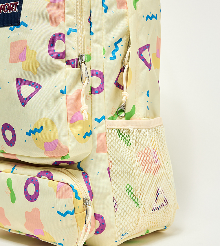 Printed Front Pocket Backpack