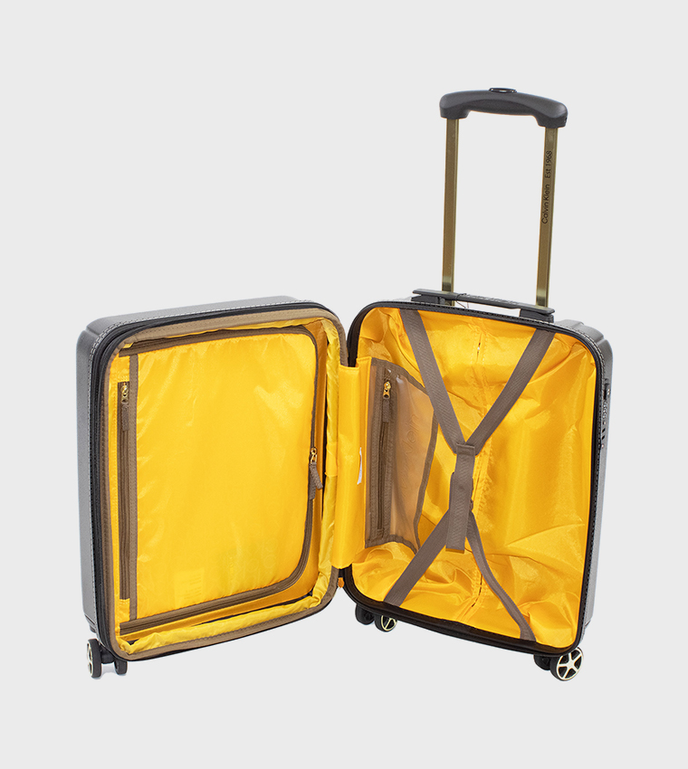 Monogram Hard Shell Spinner Luggage Trolley Cabin Bag with TSA Lock - 20"