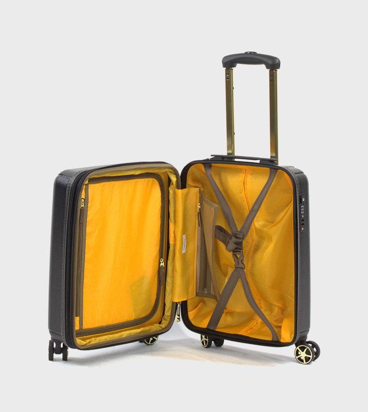 Monogram Hard Shell Spinner Luggage Trolley Cabin Bag with TSA Lock - 20"