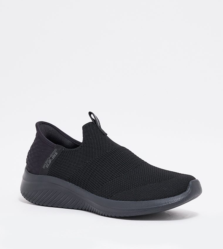 SLIP-INS ULTRA FLEX 3.0 - COZY STREAK Knitted Slip-On Shoes