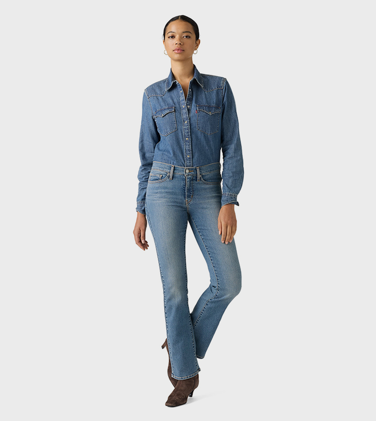 Levi's  Bootcut Jeans - Blue Bootcut Jeans