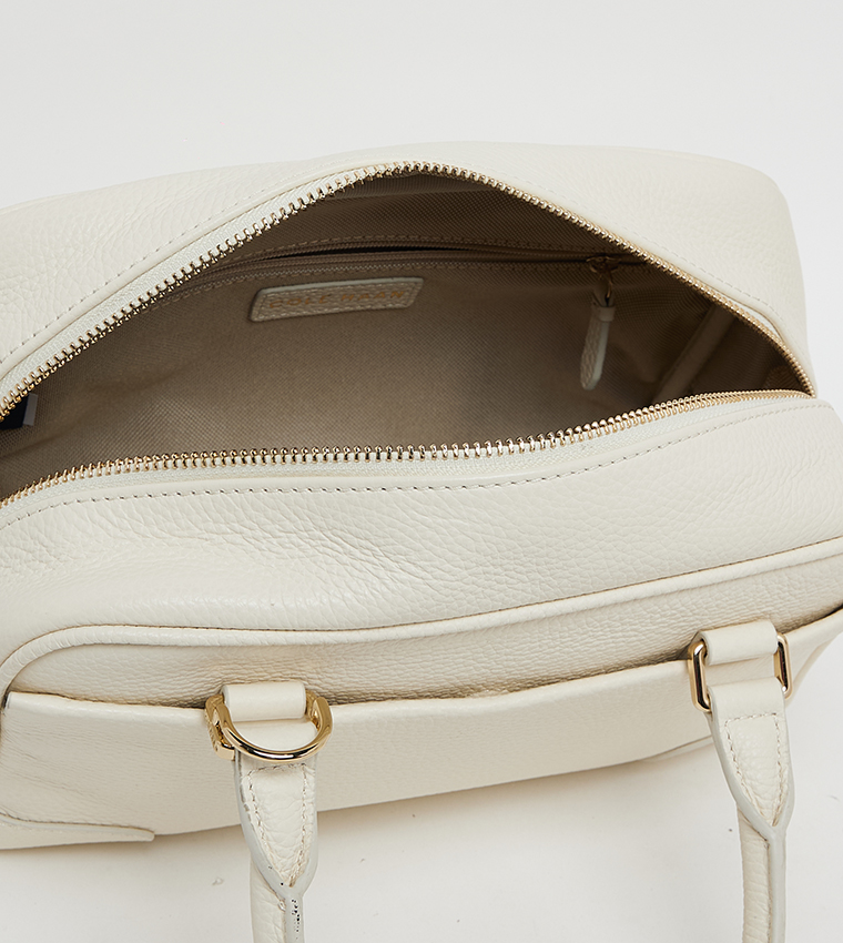 BEVERLY Textured Mini Satchel Bag