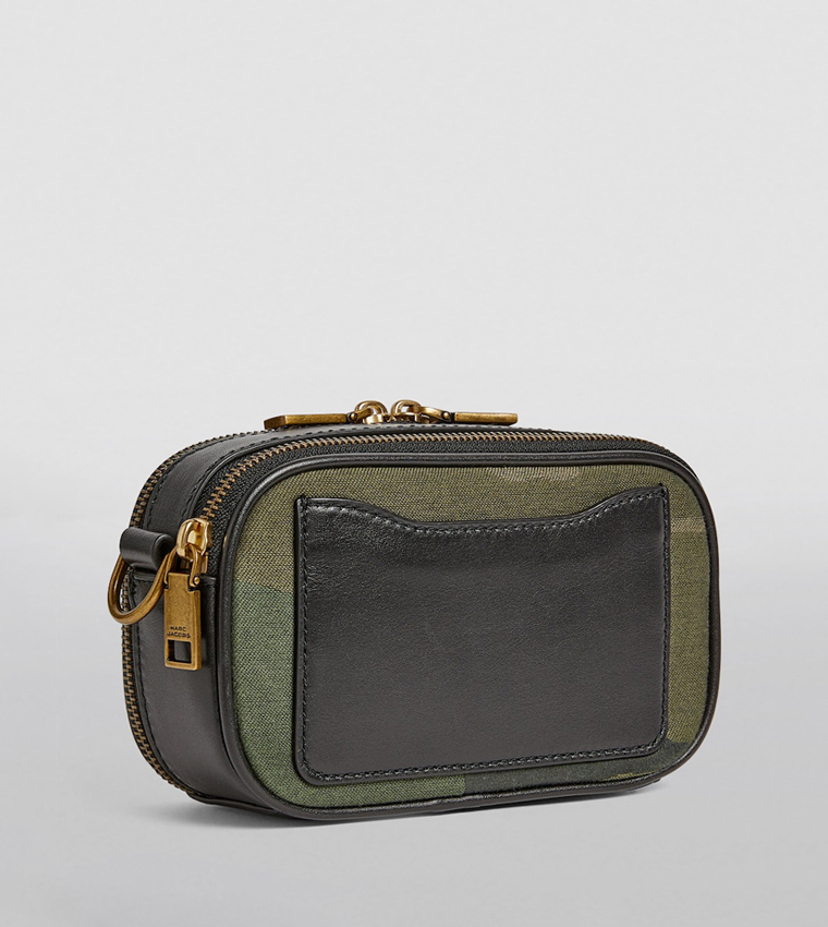Snapshot Camouflage Crossbody Bag