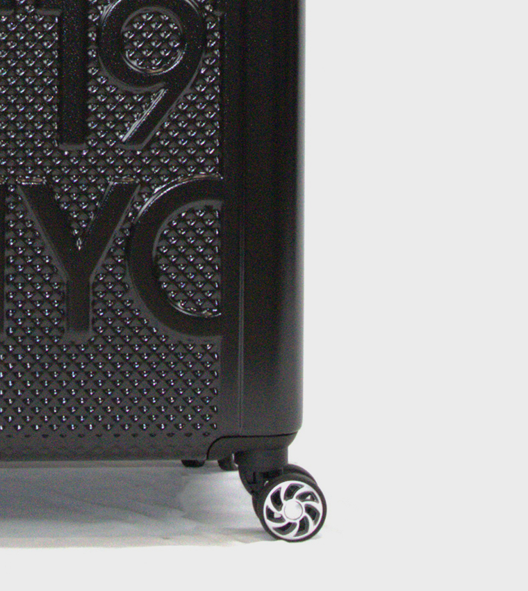 Est. In NYC Hard Shell Spinner Luggage Trolley Bag with TSA Lock - 28" (Large)