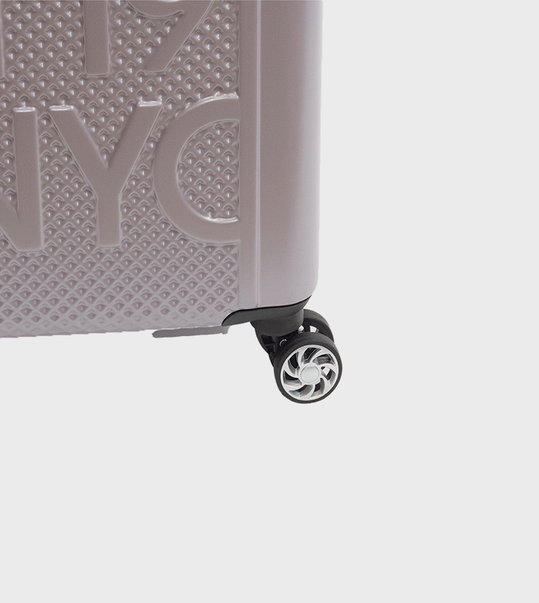 Est. In NYC Hard Shell Spinner Luggage Trolley Bag with TSA Lock - 28" (Large)