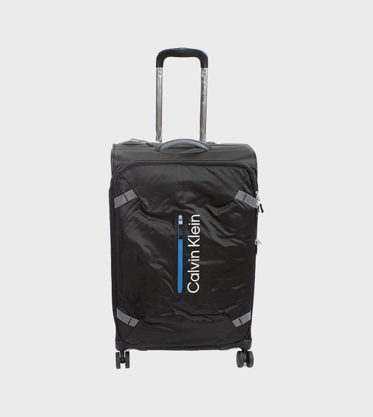 ROCK AWAY Soft Shell Spinner Luggage Trolley Bag with TSA Lock - 24" (Medium)
