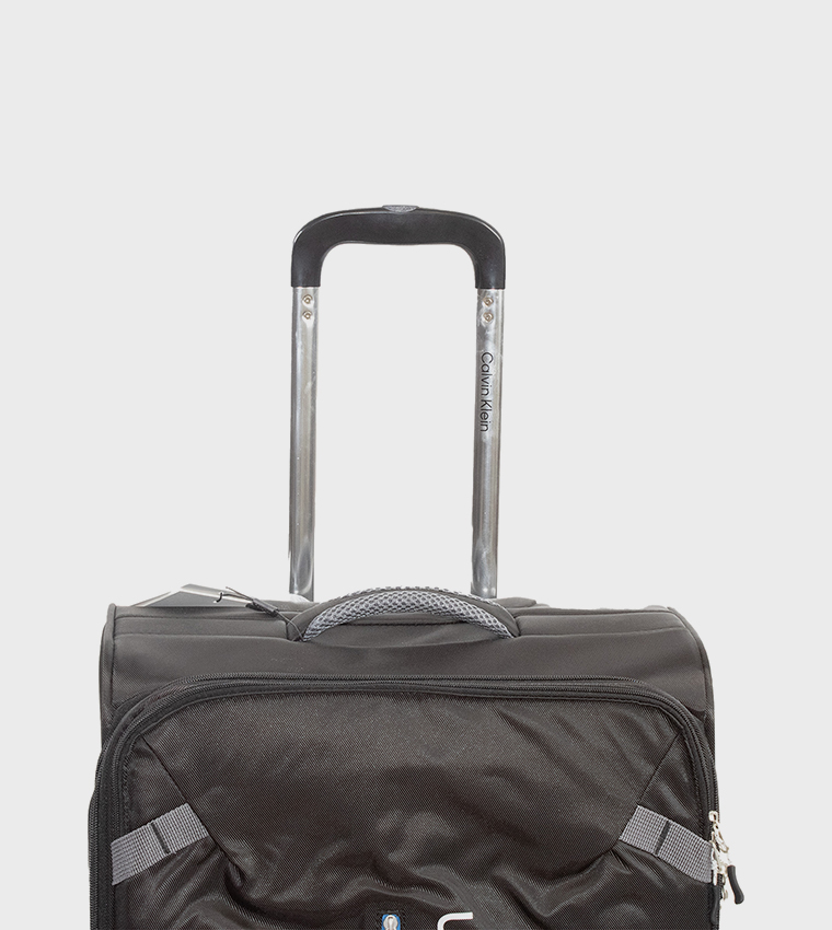 ROCK AWAY Soft Shell Spinner Luggage Trolley Bag with TSA Lock - 24" (Medium)