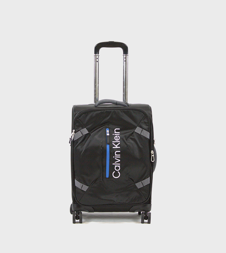 ROCK AWAY Soft Shell Spinner Luggage Trolley Cabin Bag with TSA Lock - 20"