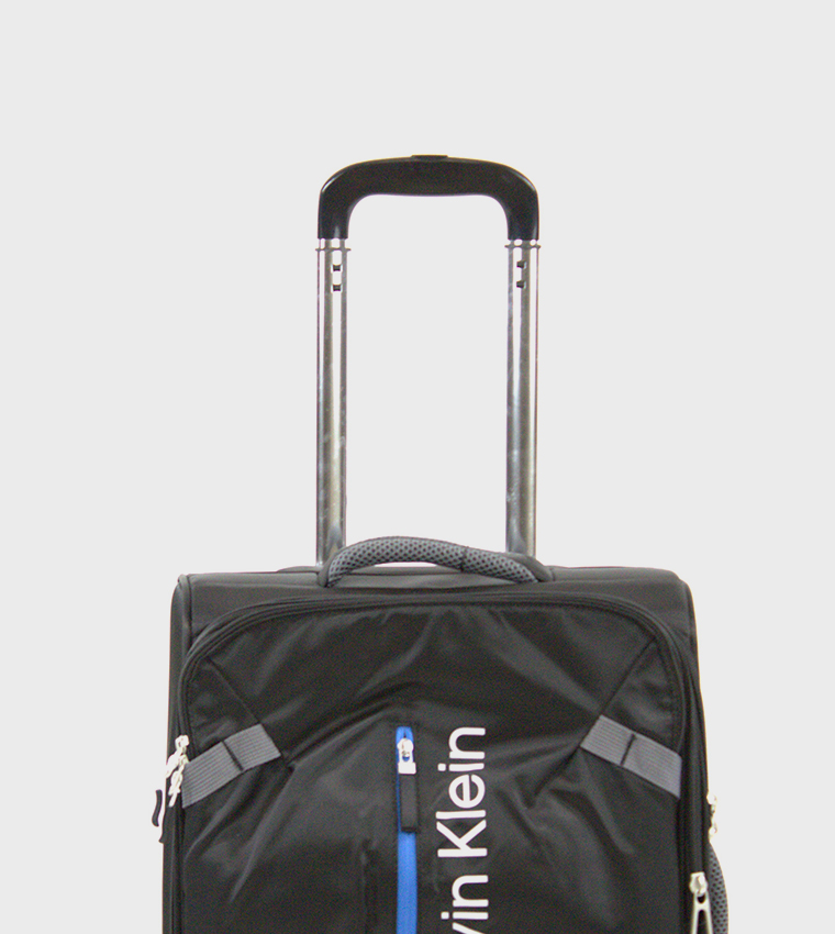 ROCK AWAY Soft Shell Spinner Luggage Trolley Cabin Bag with TSA Lock - 20"