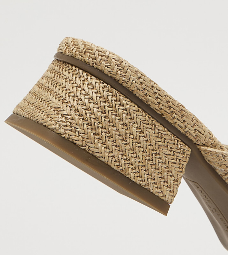 NIRVANA Low Block Heel Sandals