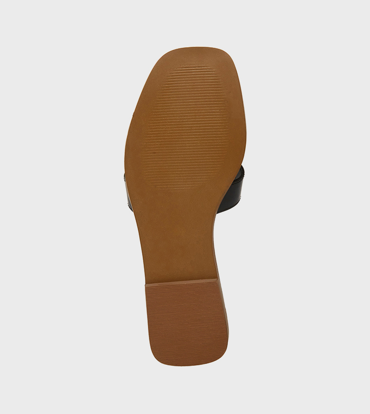 Steve Madden  Flat Sandals - Black Flat Sandals