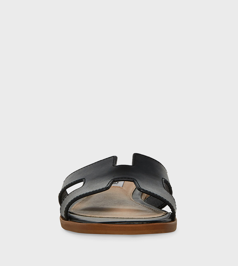 Steve Madden  Flat Sandals - Black Flat Sandals