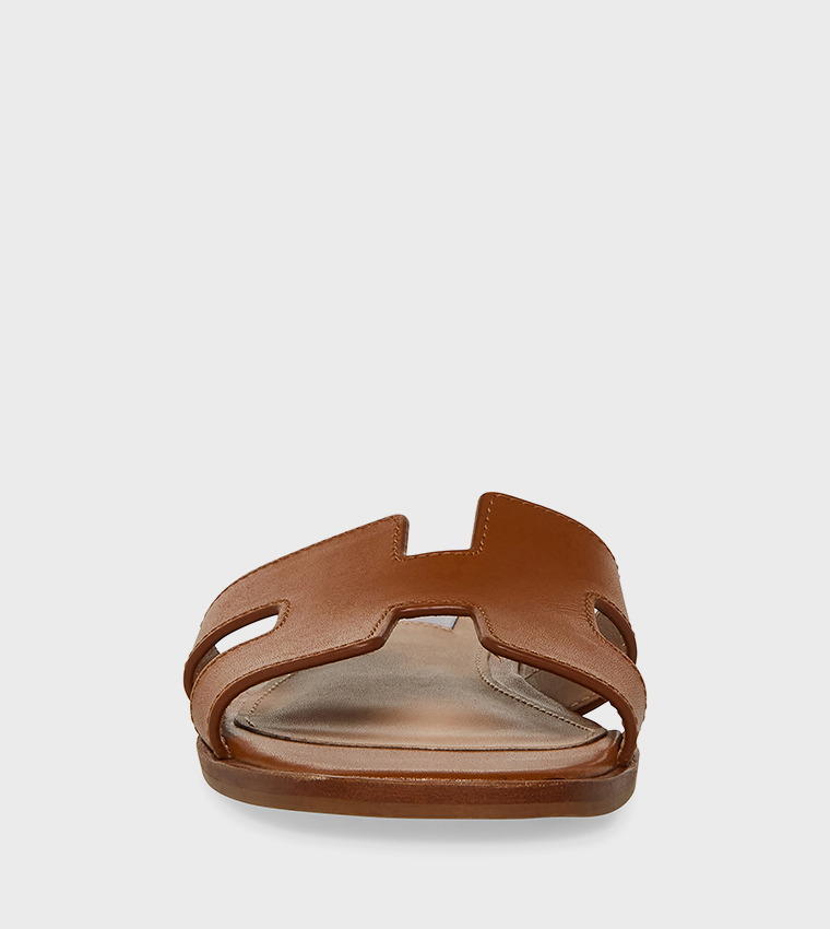 Steve Madden  Flat Sandals - Brown Flat Sandals