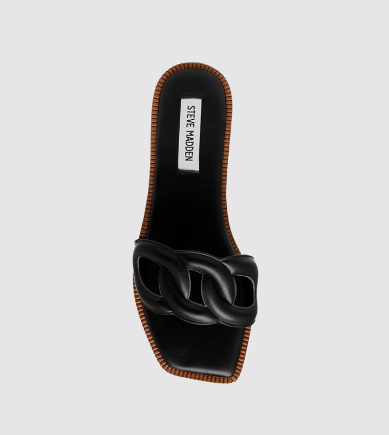 STASH Open Toe Flat Sandals