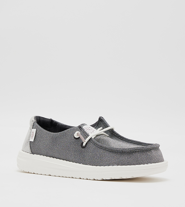 WENDY Metallic Slip-On Casual Shoes