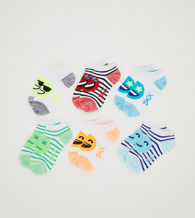 جوارب ولادي بقصة قصيرة 6 أزواج