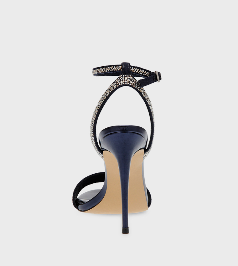 KNOCKOUT Embellished Heeled Sandals