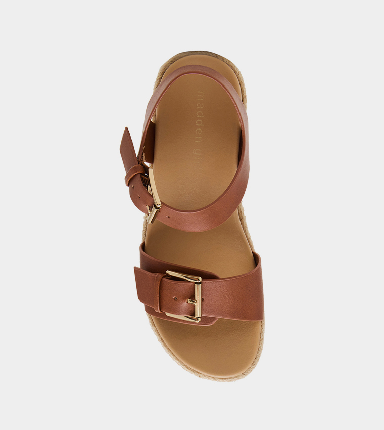 RADNER Open Toe Wedge Sandals