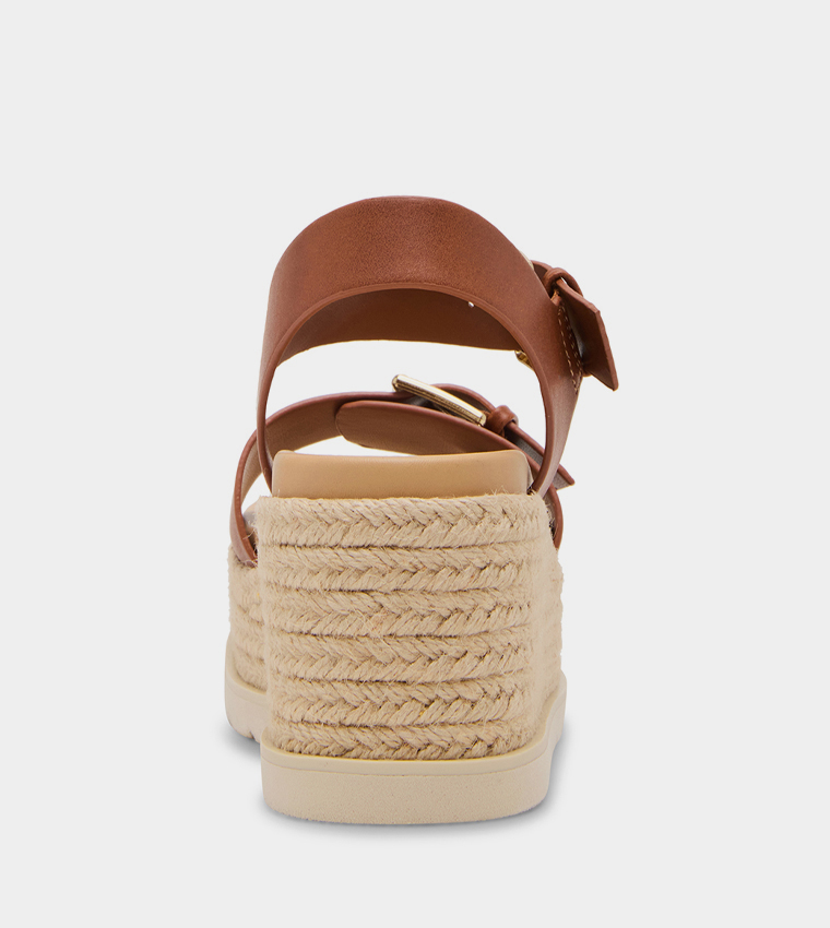 RADNER Open Toe Wedge Sandals