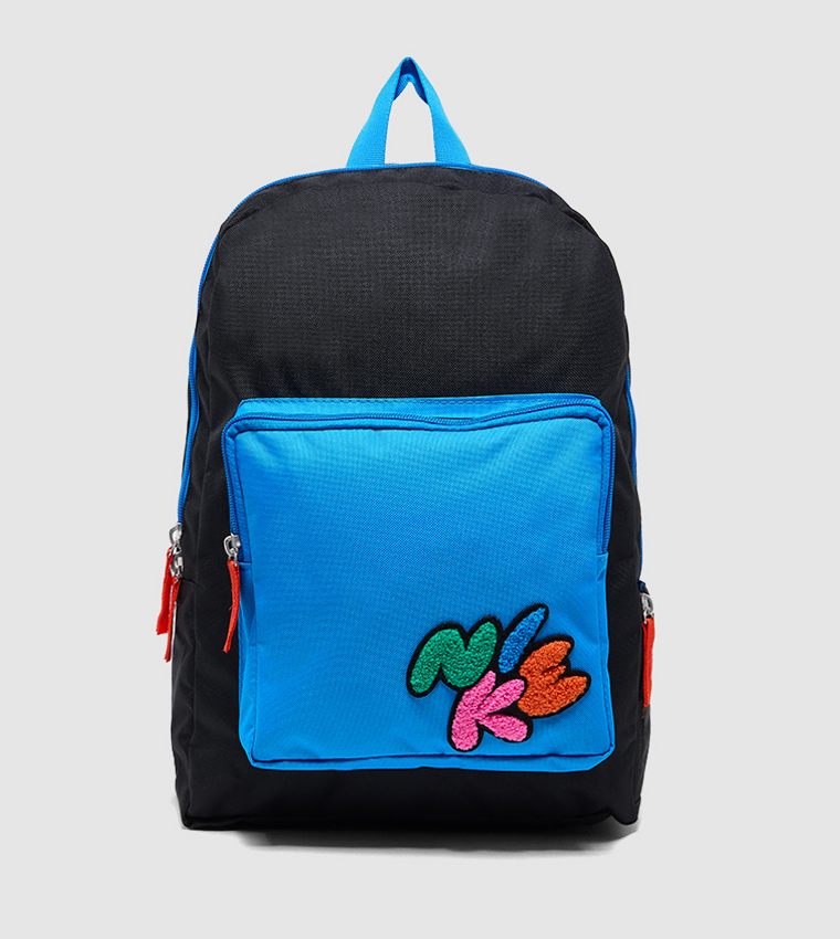 Classic Bubble Logo Embroidered Backpack, 16L