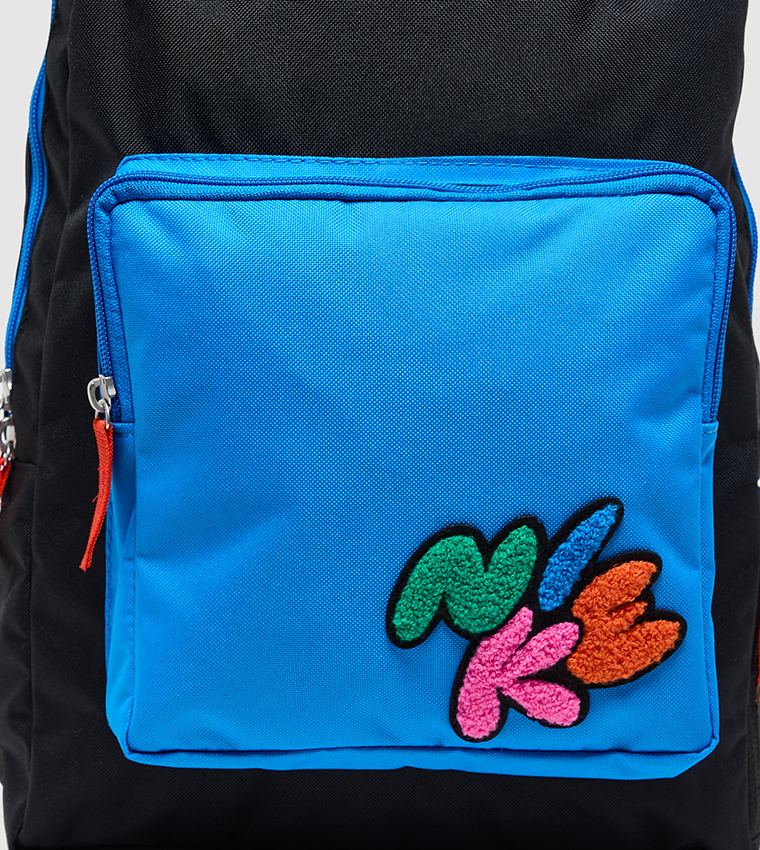 Classic Bubble Logo Embroidered Backpack, 16L