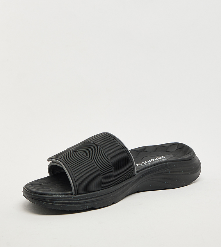 VAPOR Textured Foam Open-Toe Slides