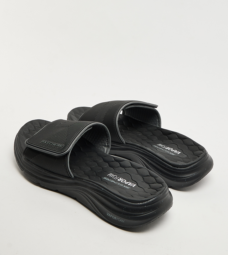 VAPOR Textured Foam Open-Toe Slides