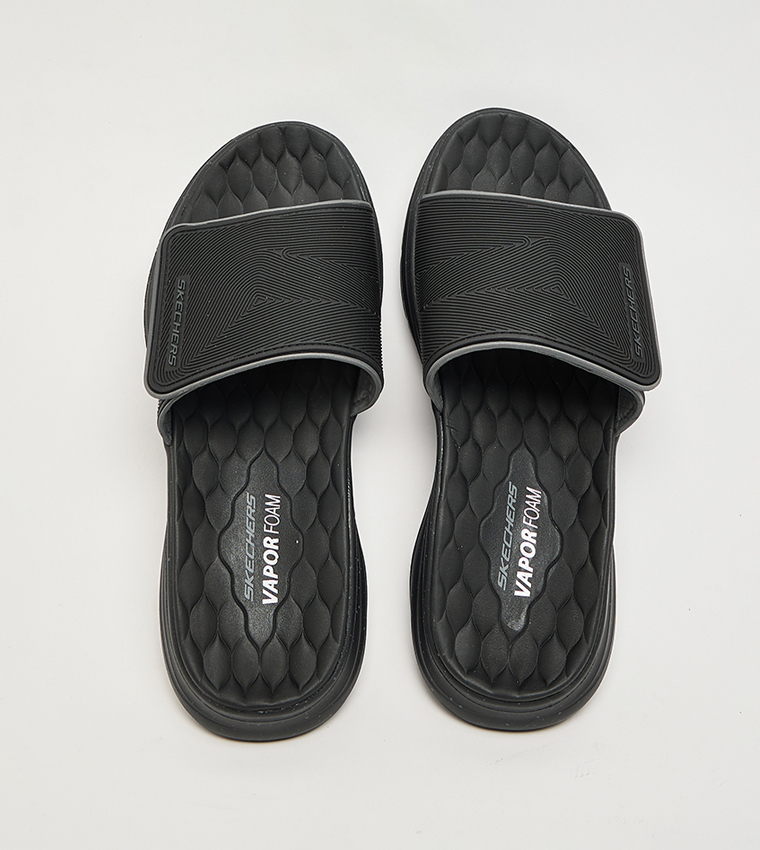 VAPOR Textured Foam Open-Toe Slides