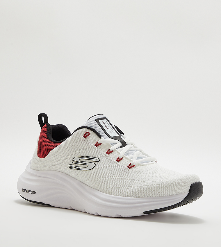 VAPOR FOAM Logo Detail Lace-Up Running Shoes