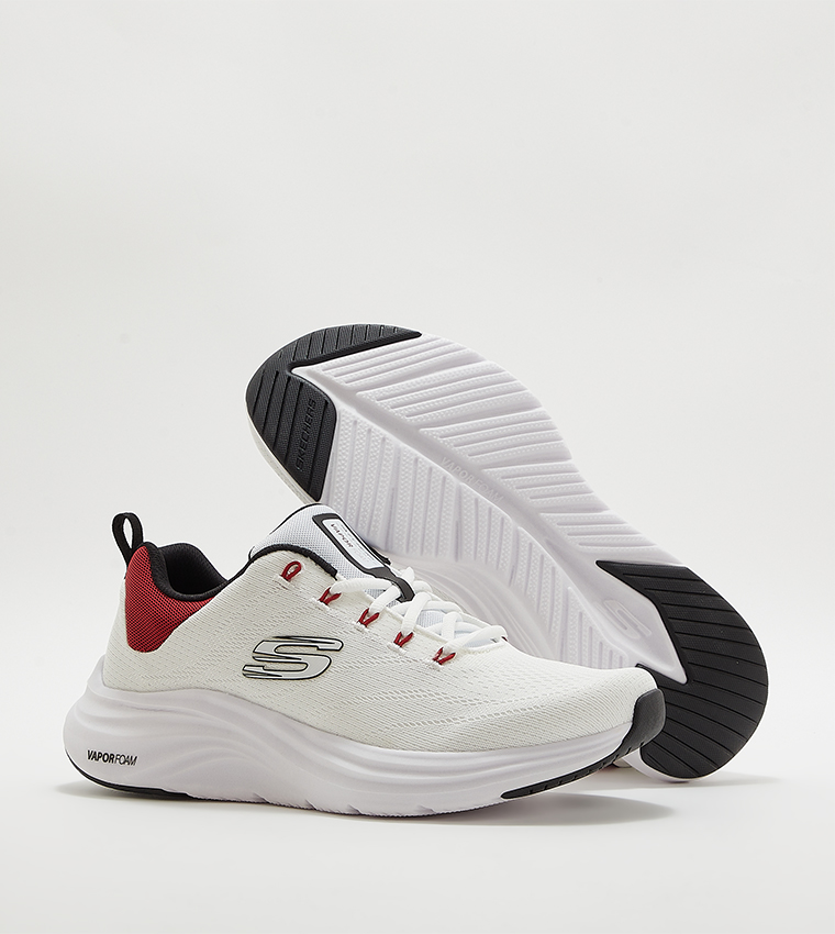 VAPOR FOAM Logo Detail Lace-Up Running Shoes