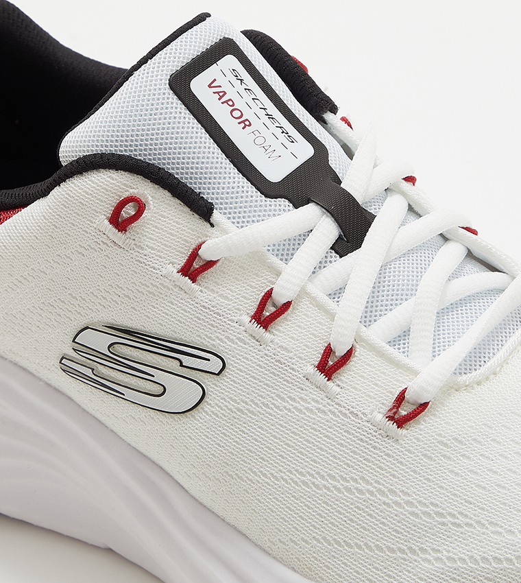 VAPOR FOAM Logo Detail Lace-Up Running Shoes