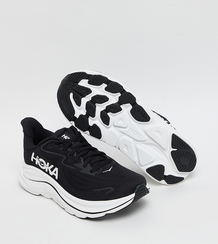 CLIFTON 10 Lace-Up Running Shoes