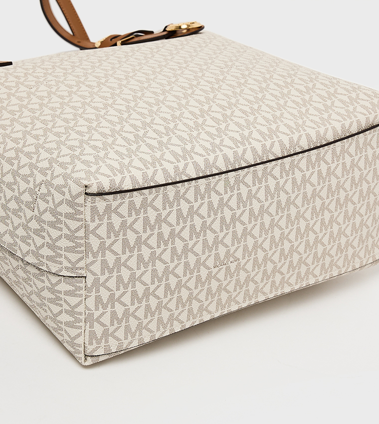 QUINN Logo Monogram Tote Bag