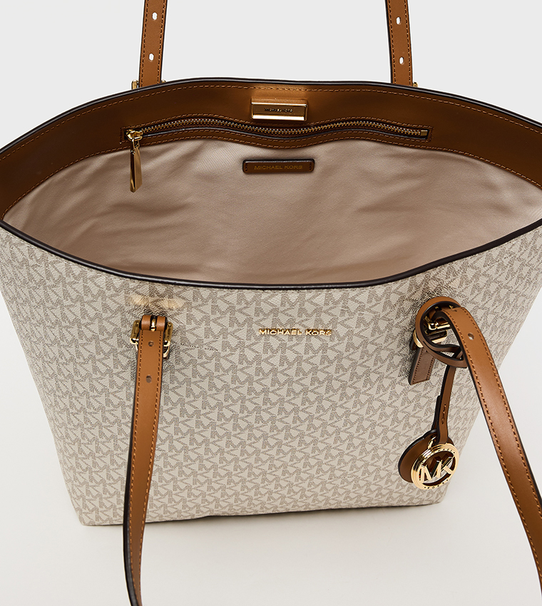 QUINN Logo Monogram Tote Bag