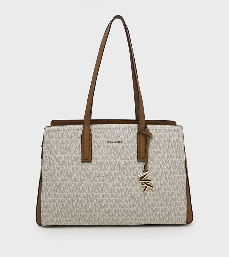 LAILA Monogram Patterned Shoulder Bag