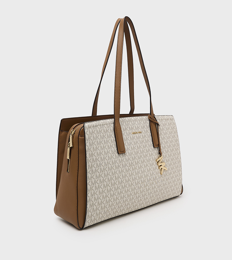 LAILA Monogram Patterned Shoulder Bag