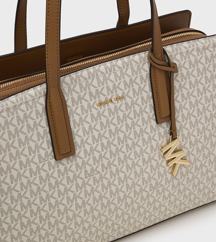 LAILA Monogram Patterned Shoulder Bag