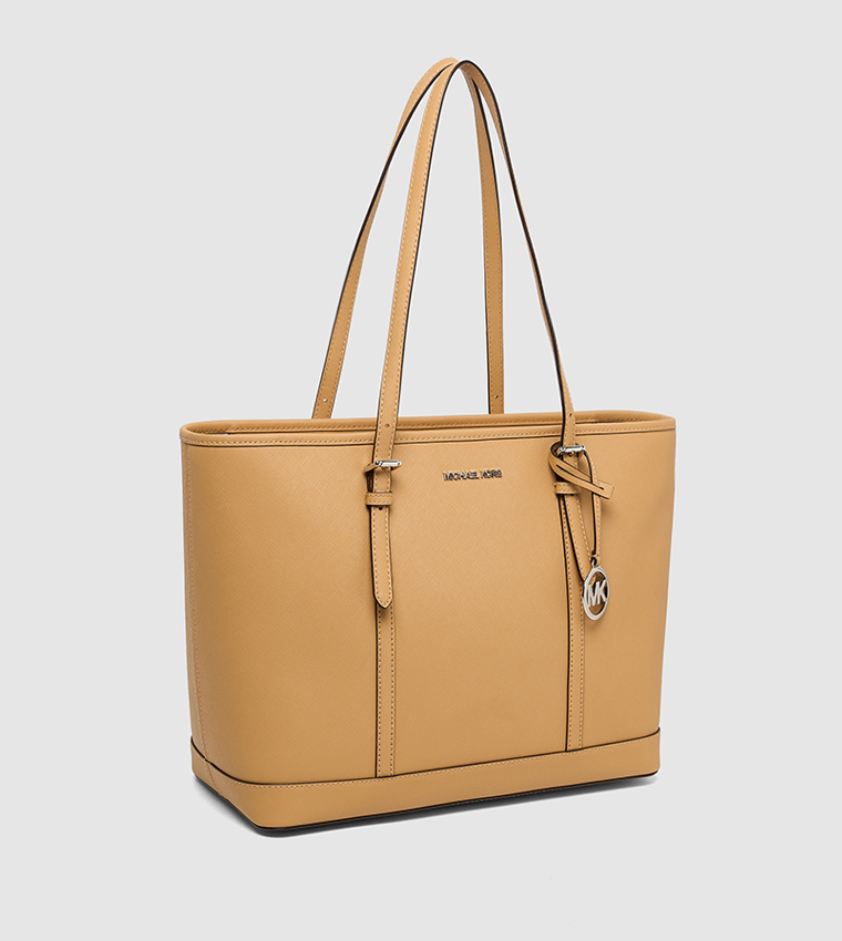 JET SET TRAVEL Logo Detail Tote Bag