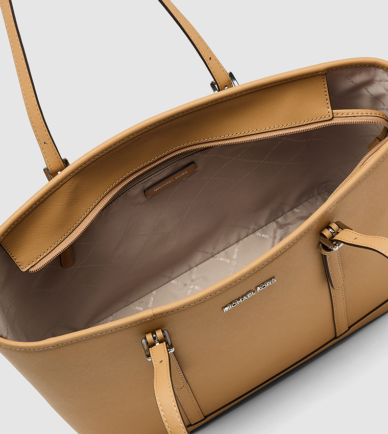 JET SET TRAVEL Logo Detail Tote Bag