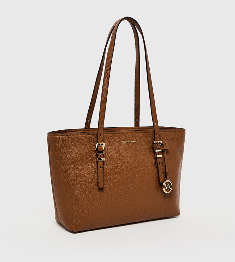 QUINN Logo Detail Tote Bag