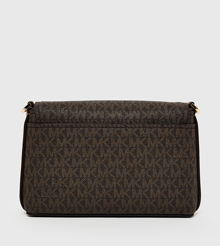 NESSA Logo Monogram Crossbody Bag