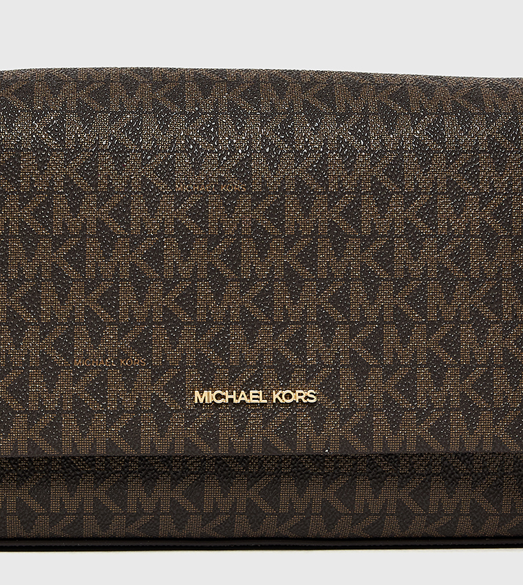 NESSA Logo Monogram Crossbody Bag