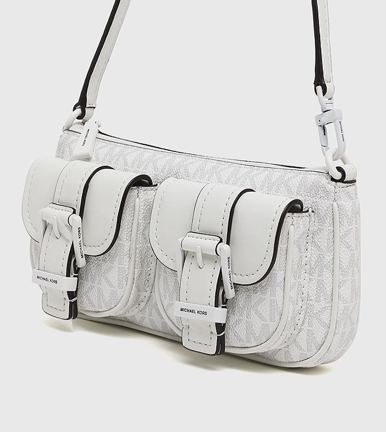 ZOE Logo Monogram Shoulder Bag
